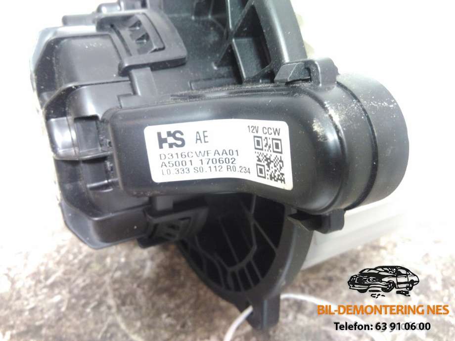 Varmeapparat motor til Hyundai Ioniq Electric 2016-2019 (Fase 1)  (D316CWFAA01|A5001170602|)