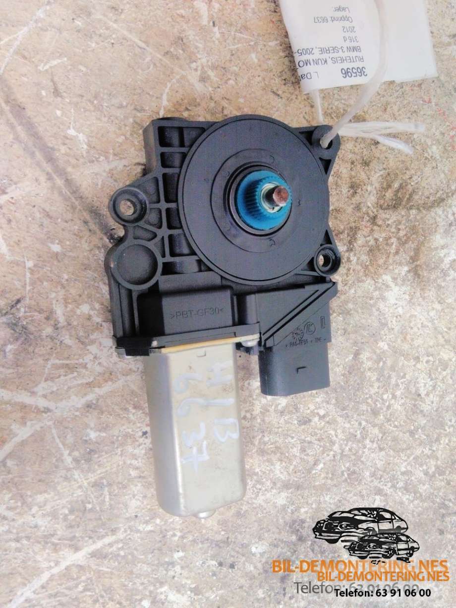 Ruteheis, kun motor, høyre bak til BMW 3-Serie 2005-2011 (E90/E91/E92/E93) (E90/E91/E92/E93) 
