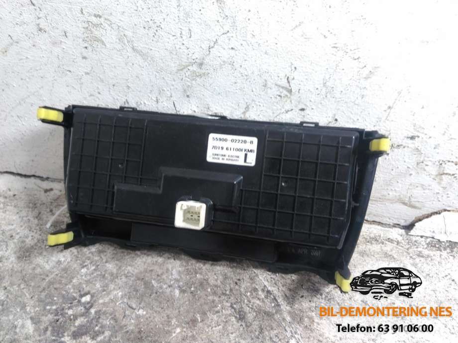 Varmeapparat betjening til Toyota Auris 2007-2010 (Type I, Fase 1)  (55900-02220|)