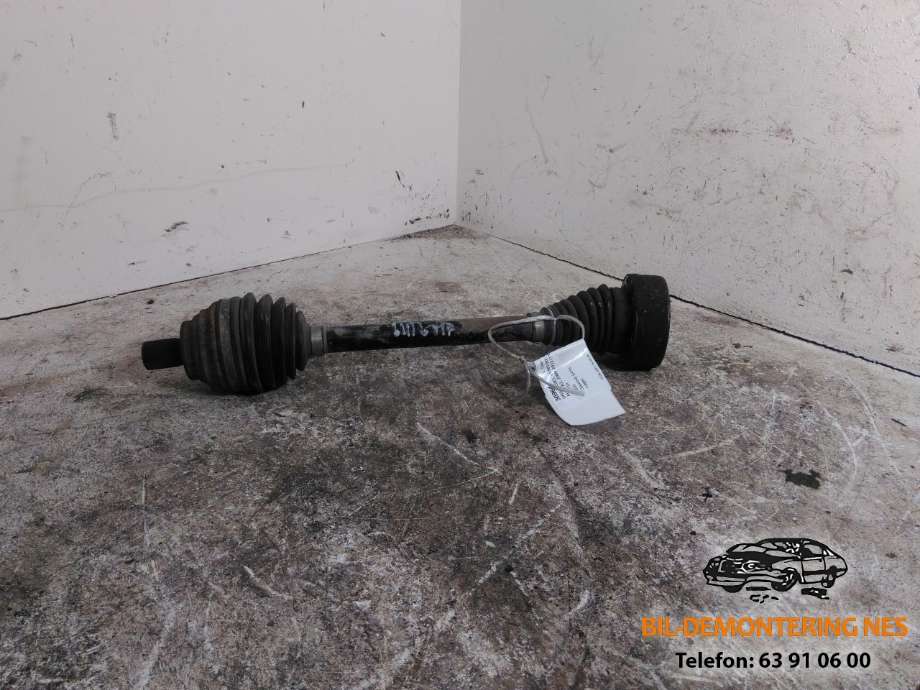 Drivaksel venstre foran, diesel/manuell til Audi A3, 2009-2012 (Type II, Fase 2)  