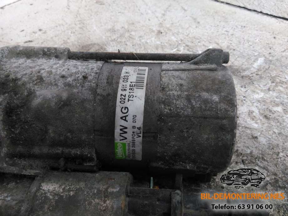 Starter diesel til Škoda Superb 2008-2015 (Type II)  (VALEO|02Z911023H|)