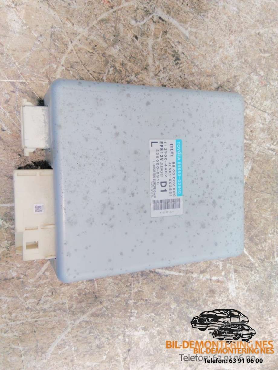 Styreenhet servo til Toyota Auris, 2010-2012 (Type I, Fase 2)  (89650-02640)