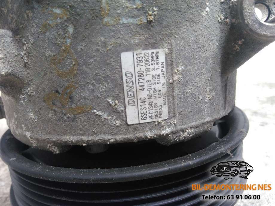 Aircondition kompressor til Toyota RAV4 2013-2015 (Type IV, Fase 1)  (4472807931|)