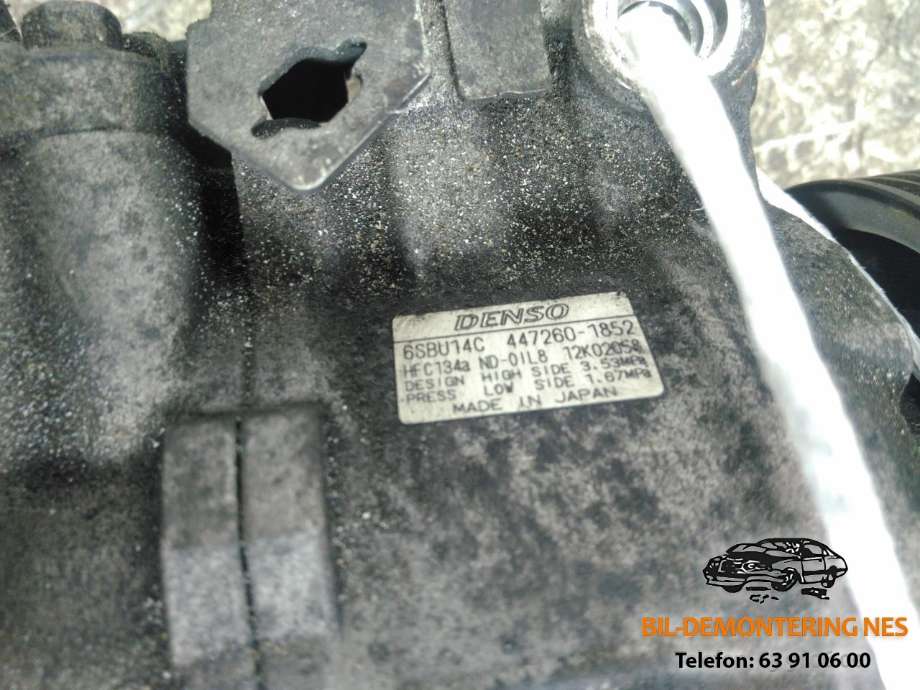 Aircondition kompressor til BMW 1-Serie 2004-2011 (E81/E82/E87/E88) (E81/E82/E87/E88) (DENSO|64526987862-03|6SBU14C 447260-1852|)