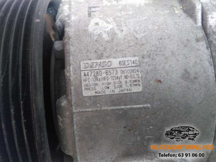 Aircondition kompressor til Toyota Avensis 2015-2019 (Type III, Fase 2)  (4472806573|)