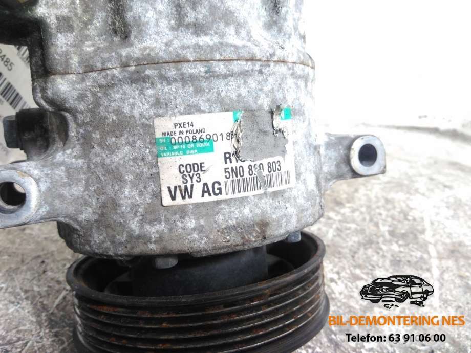 Aircondition kompressor til Škoda Octavia 2005-2008 (Type II, Fase 1)