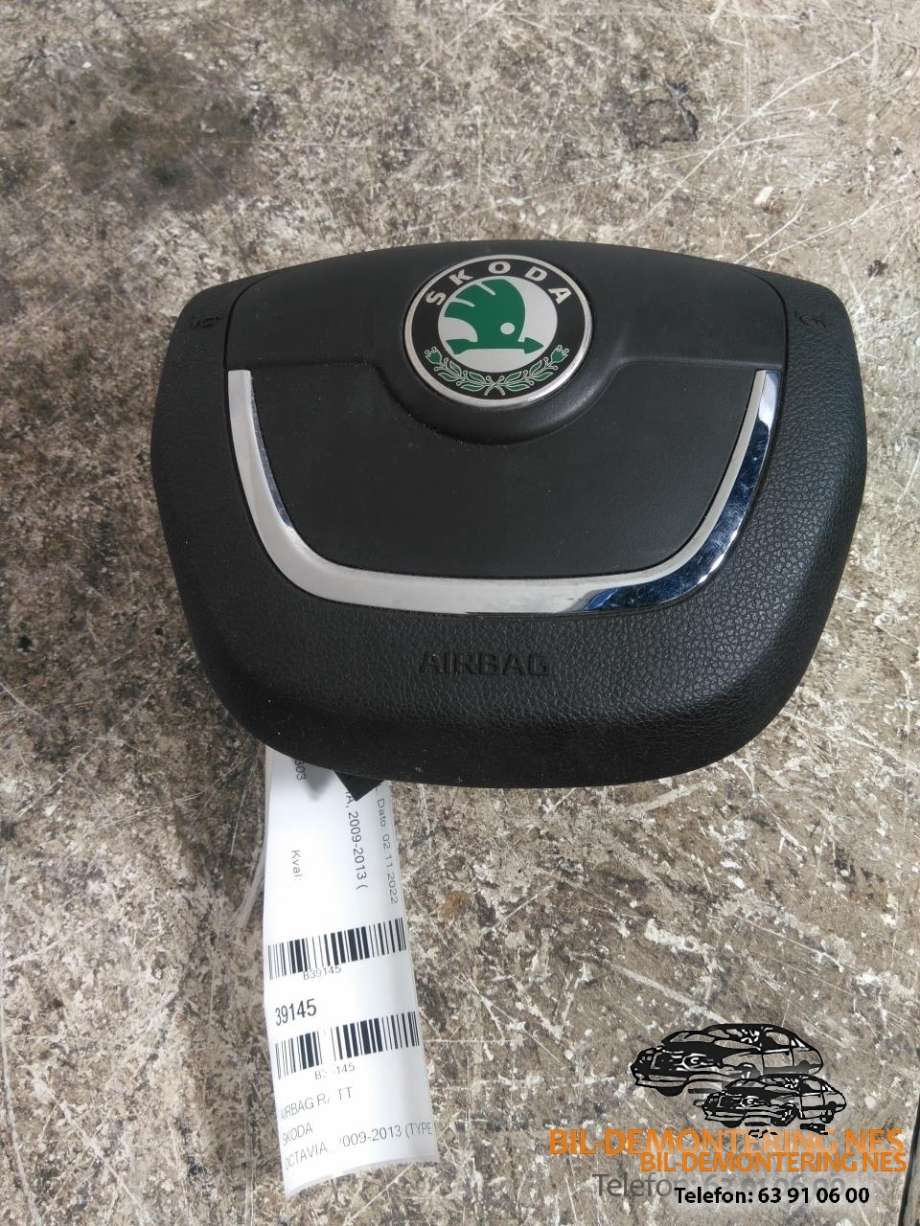 Airbag ratt til Škoda Octavia, 2009-2013 (Type II, Fase 2)  