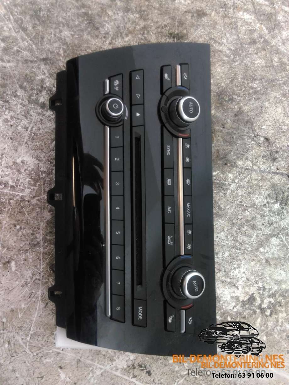 Varmeapparat betjening til BMW X5, 2013-2018 (F15) (F15) (6831942)