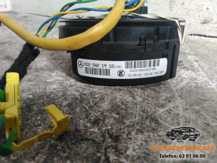 Airbag slepering til Mercedes C-Klasse 2000-2004 (Fase 1) (W203) (W203) (6821976|)