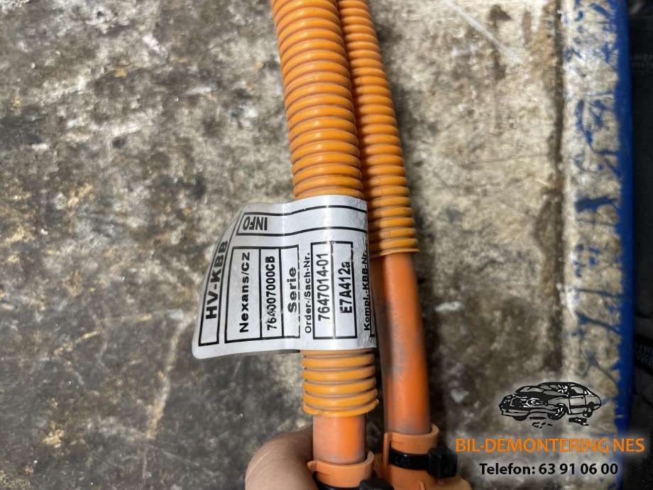 Kabel høy volt (HV) elbil til BMW i3 2013-2022 (7647014-01|)