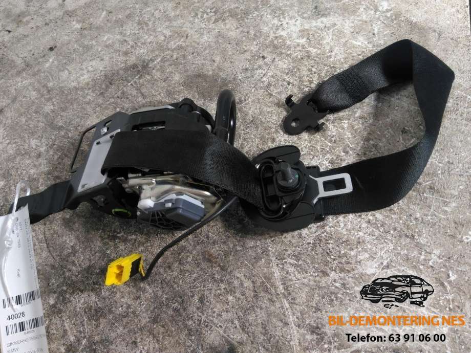 Sikkerhetsbelte foran høyre til BMW X5, 2013-2018 (F15) (F15) 