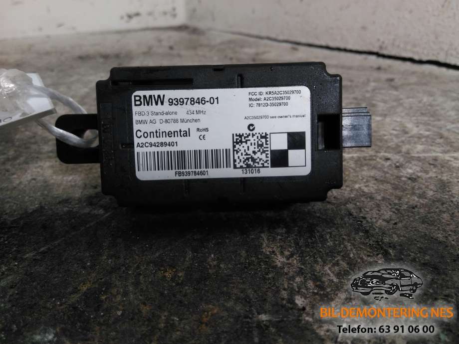 Bilstereo diverse til BMW X5, 2013-2018 (F15) (F15) (939784601)