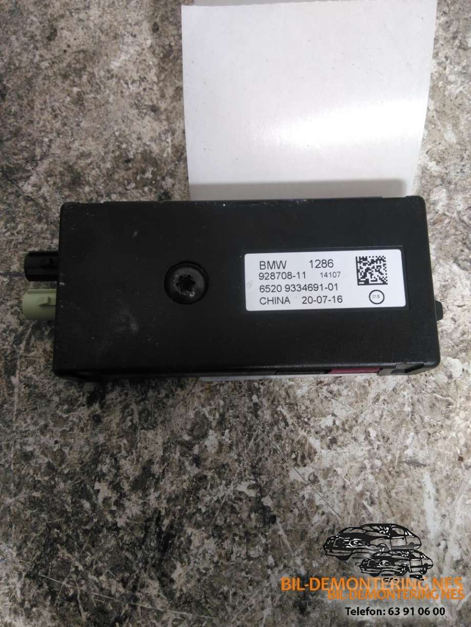 Styreenhet antenne til BMW X5, 2013-2018 (F15) (F15) (92870811)