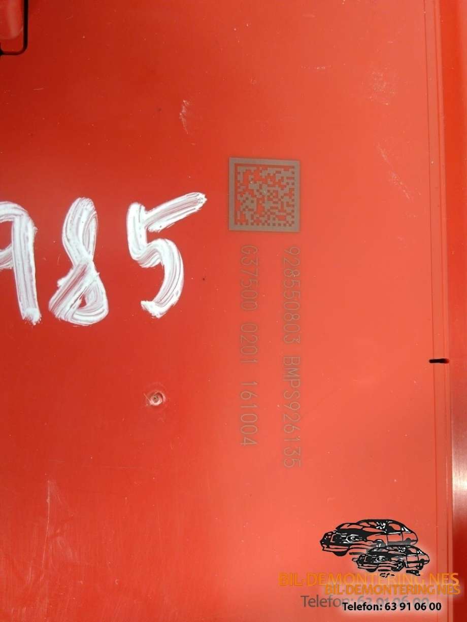 Sikringsboks bagasjerom til BMW X5 2013-2018 (F15) (F15) (928550803|G375000201161004|)