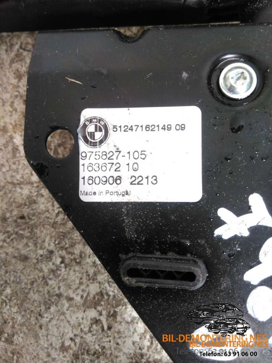 Bakluke/bakdør håndtak til BMW X5, 2013-2018 (F15) (F15) (975827105)