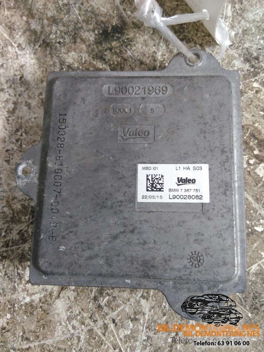Styreenhet xenon/ballast til Peugeot 5008, 2010-2017 (Type I)  (6G89034934)
