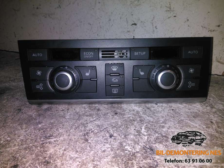 Varmeapparat betjening til Audi A6, Allroad, 2006-2008 (Type II, Fase 1) (C6) (C6) (4F1820043AG)
