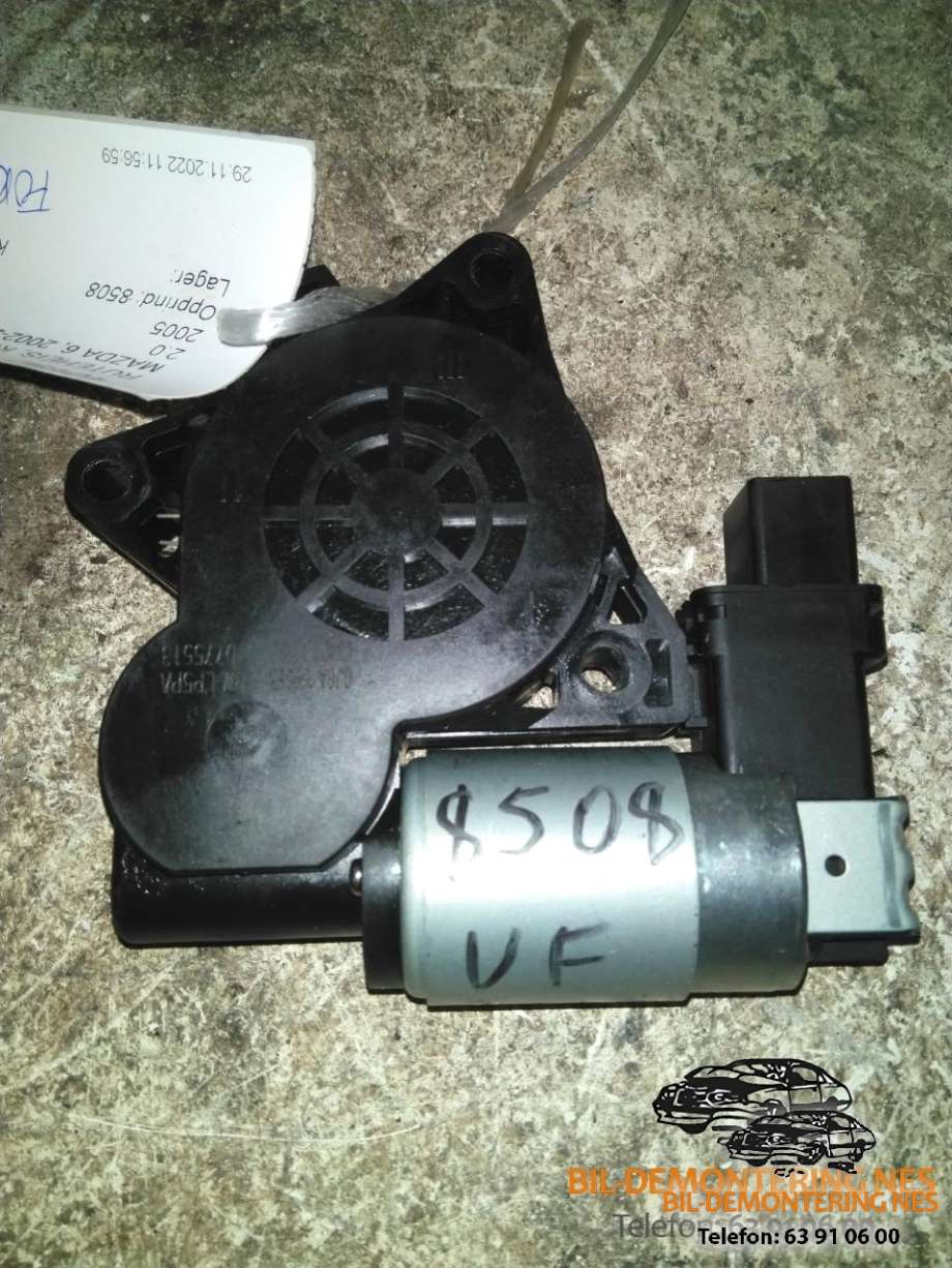 Ruteheis, kun motor, venstre foran til Mazda 6, 2002-2008 (Type I)