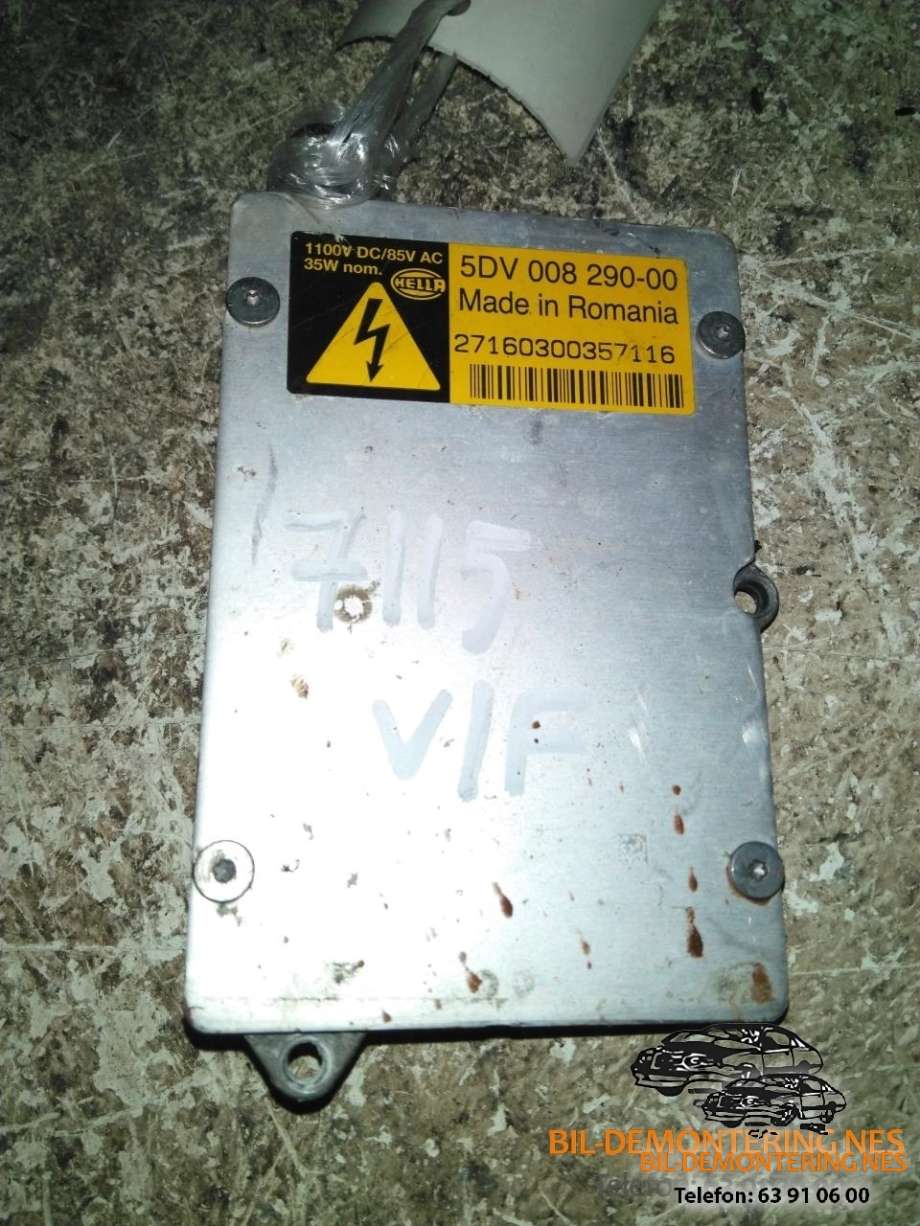 Styreenhet xenon/ballast til Audi A6, Allroad 2006-2008 (Type II, Fase 1) (C6) (C6) (5DV00829000|27160300357116|)