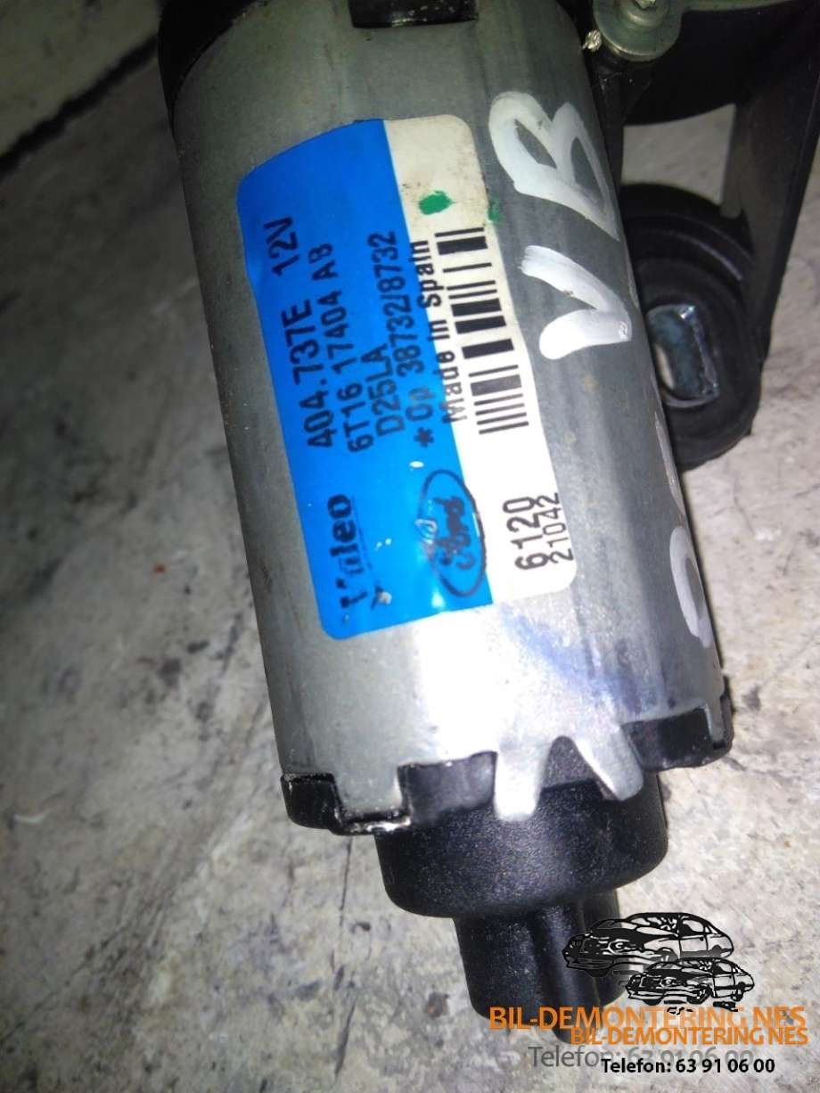 Viskermotor bakrute venstre til Ford Transit Connect 2009-2013 (Type I, Fase 2)  (404737E|6T1617404AB|)