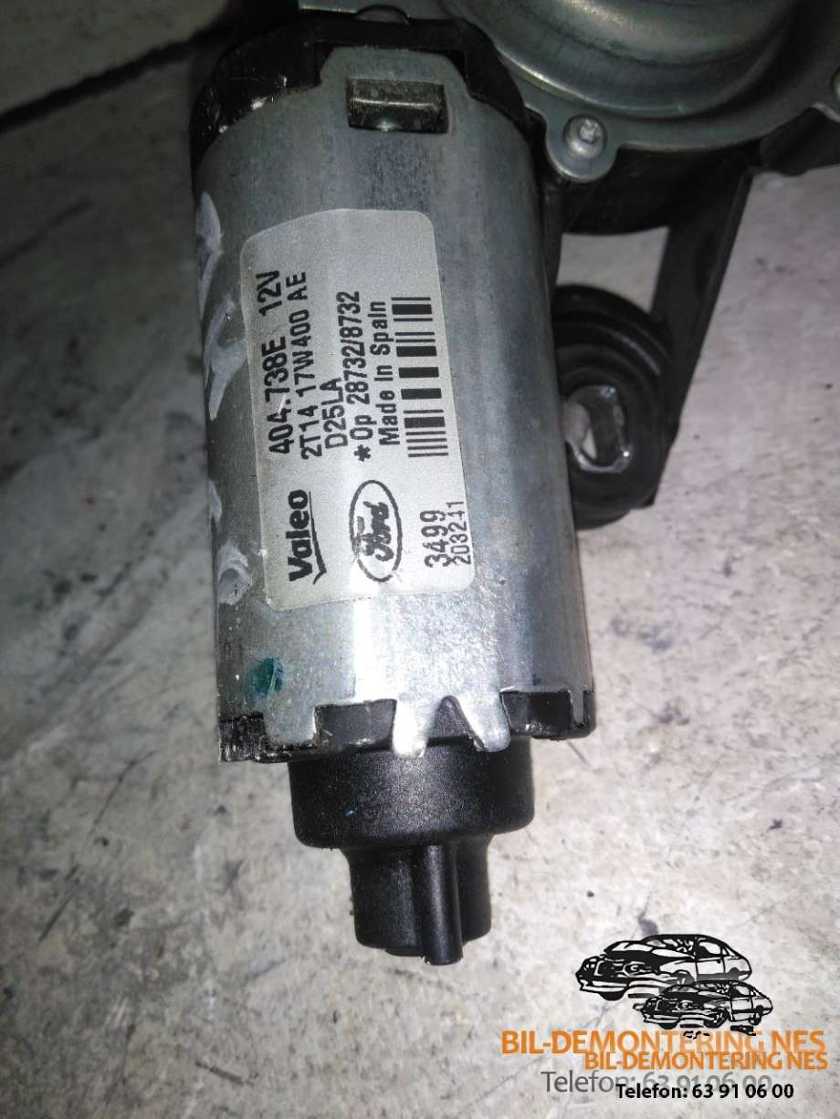 Viskermotor bakrute høyre til Ford Transit Connect 2009-2013 (Type I, Fase 2) (404738E|2T1417W400AE|)