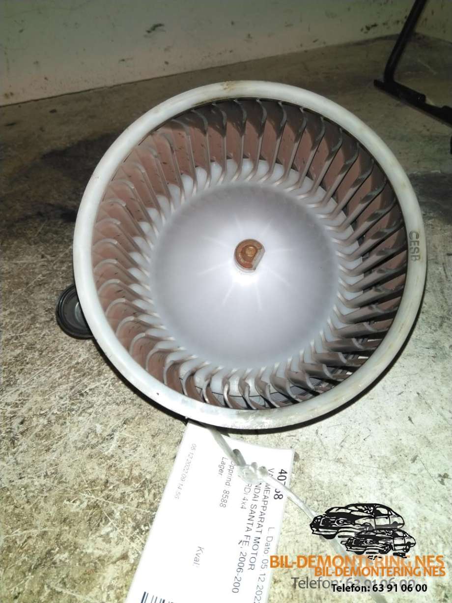 Varmeapparat motor til Hyundai Santa Fe, 2006-2009 (Type II, Fase 1)  