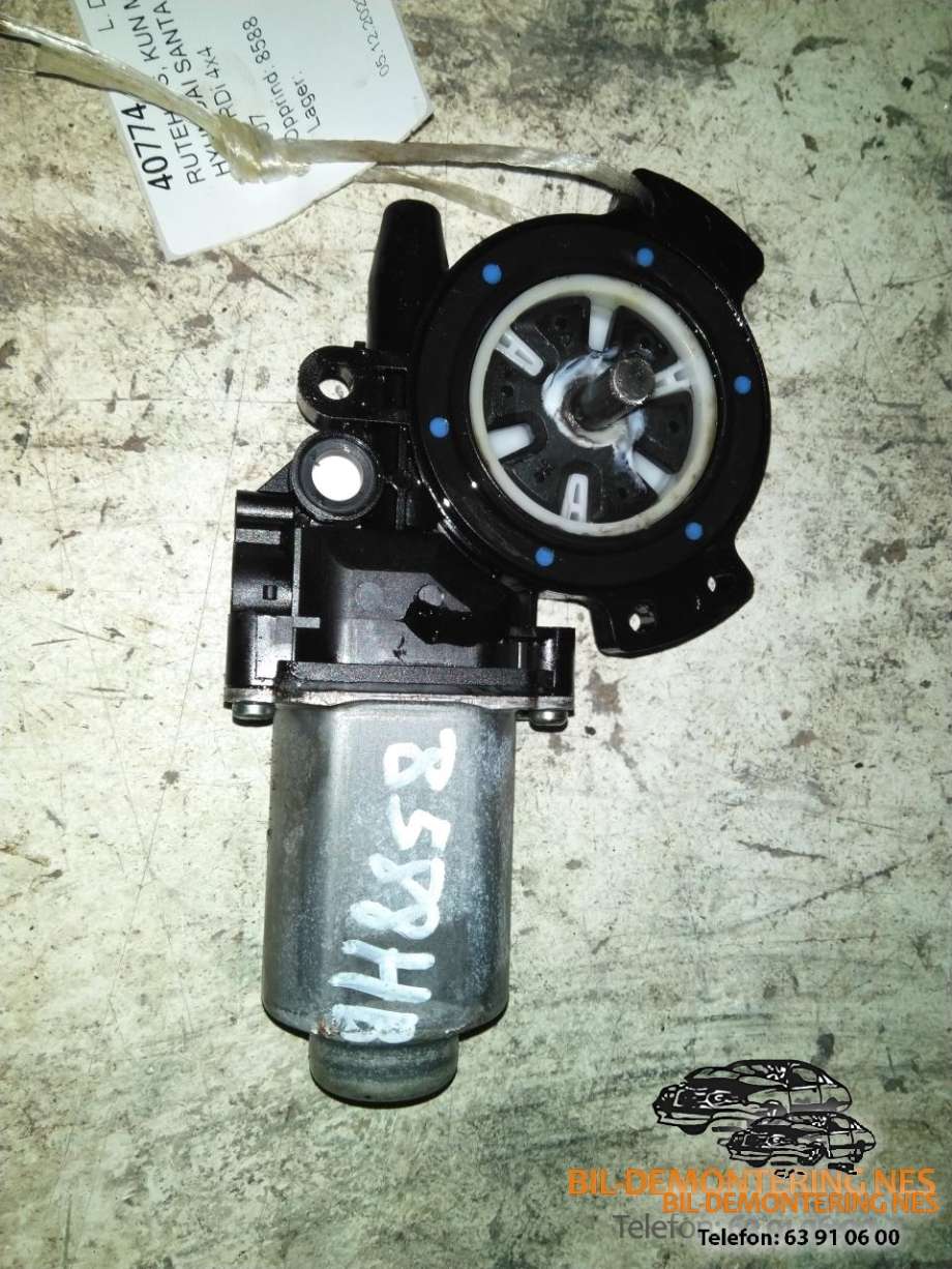 Ruteheis, kun motor, høyre bak til Hyundai Santa Fe 2006-2009 (Type II, Fase 1)  