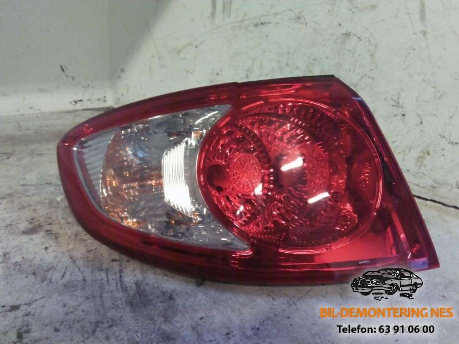 Baklykt venstre ytre til Hyundai Santa Fe, 2006-2009 (Type II, Fase 1)  