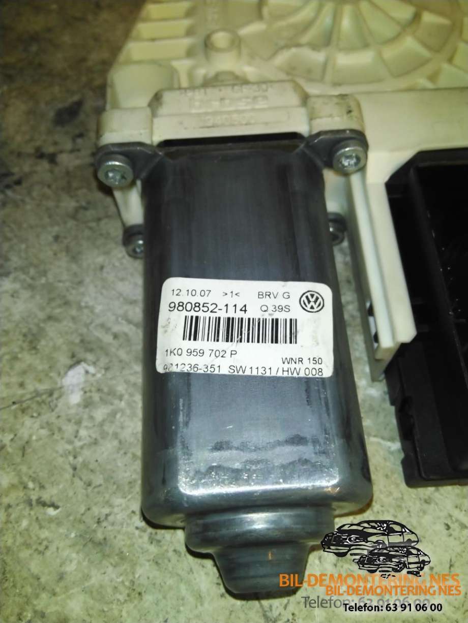 Ruteheis, kun motor, høyre foran til VW Passat 2005-2010 (B6) (B6) (1K0959792L|1K0959702P|)