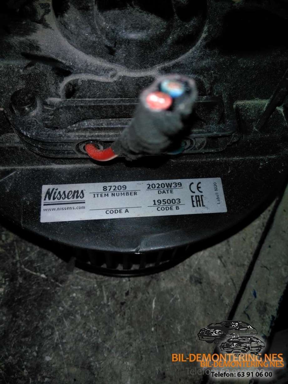 Varmeapparat motor til Nissan Micra 2003-2010 (K12) (K12) (87209|)