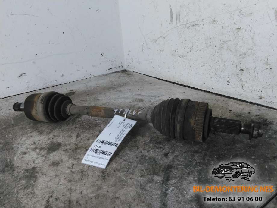 Drivaksel venstre foran, diesel/manuell til Kia Sportage, 2010-2016 (Type III)