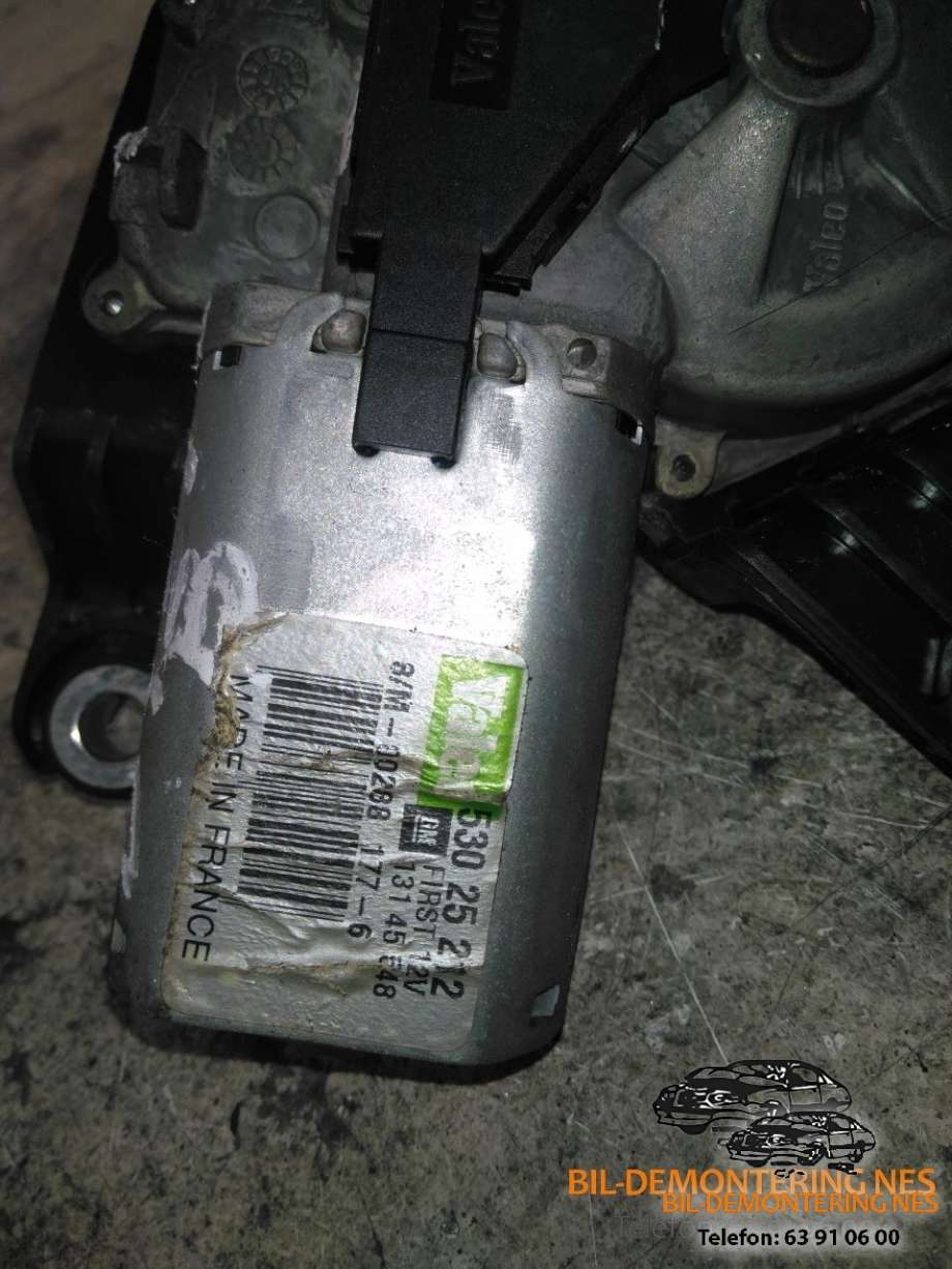 Viskermotor bakrute til Opel Zafira B 2005-2011  (53025212|)