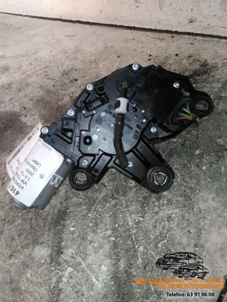 Viskermotor bakrute til VW Touran, 2007-2010 (Type I, Fase 2)  
