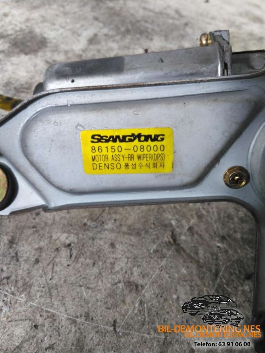Viskermotor bakrute til SsangYong Rexton 2004-2006 (Fase 2) (Y200) (Y200) (8615008000|)