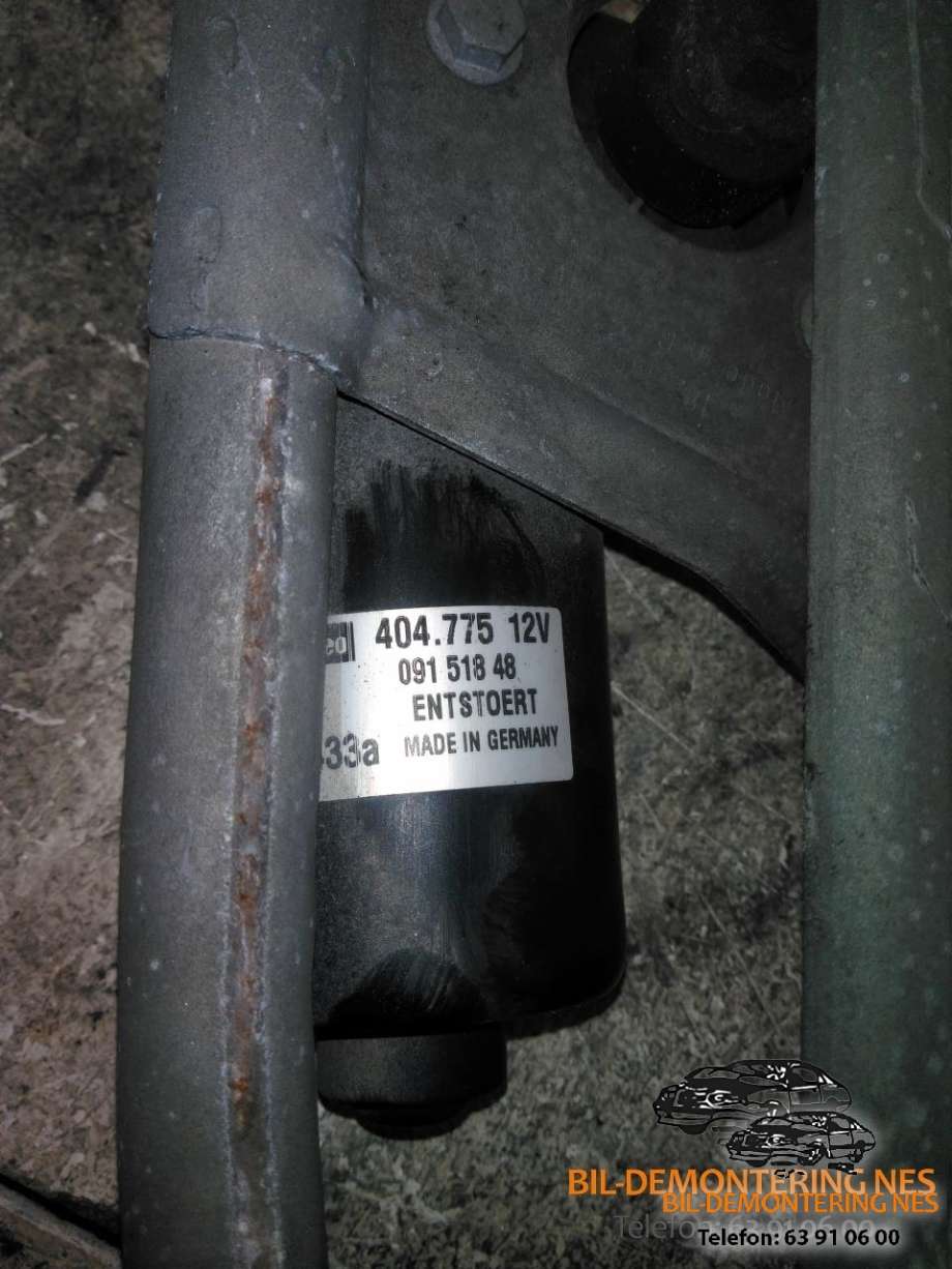 Viskermotor frontrute komplett m/overføring til Volvo V70 2000-2004 (Type II, Fase 1)  (404775|091518|)
