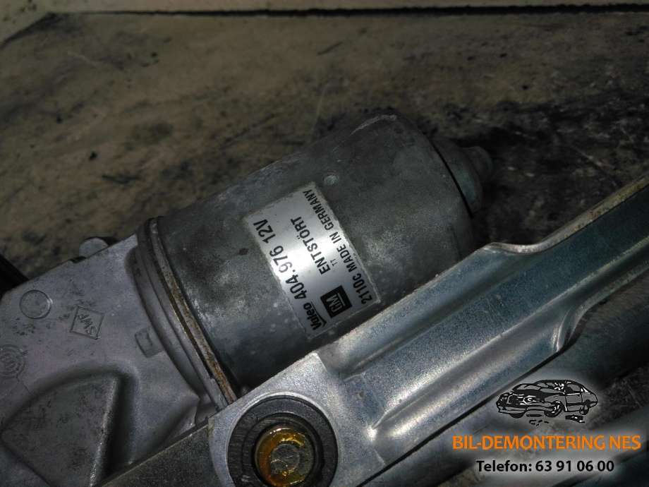 Viskermotor frontrute komplett m/overføring til Opel Zafira B 2005-2011  (404976|)