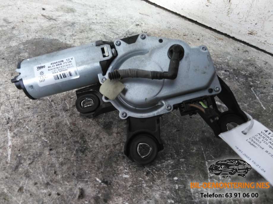 Viskermotor bakrute til Audi A6 2001-2004 (Type II, Fase 2) (C5) (C5) (8L0955711B|)