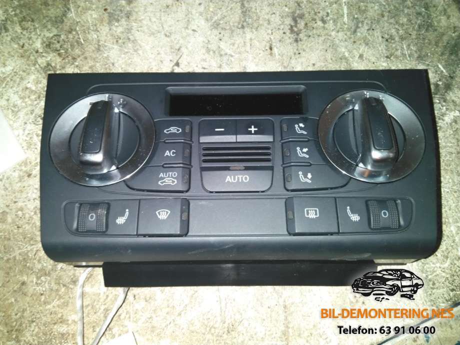 Varmeapparat betjening til Audi A3, 2009-2012 (Type II, Fase 2)  (A2C53380927)