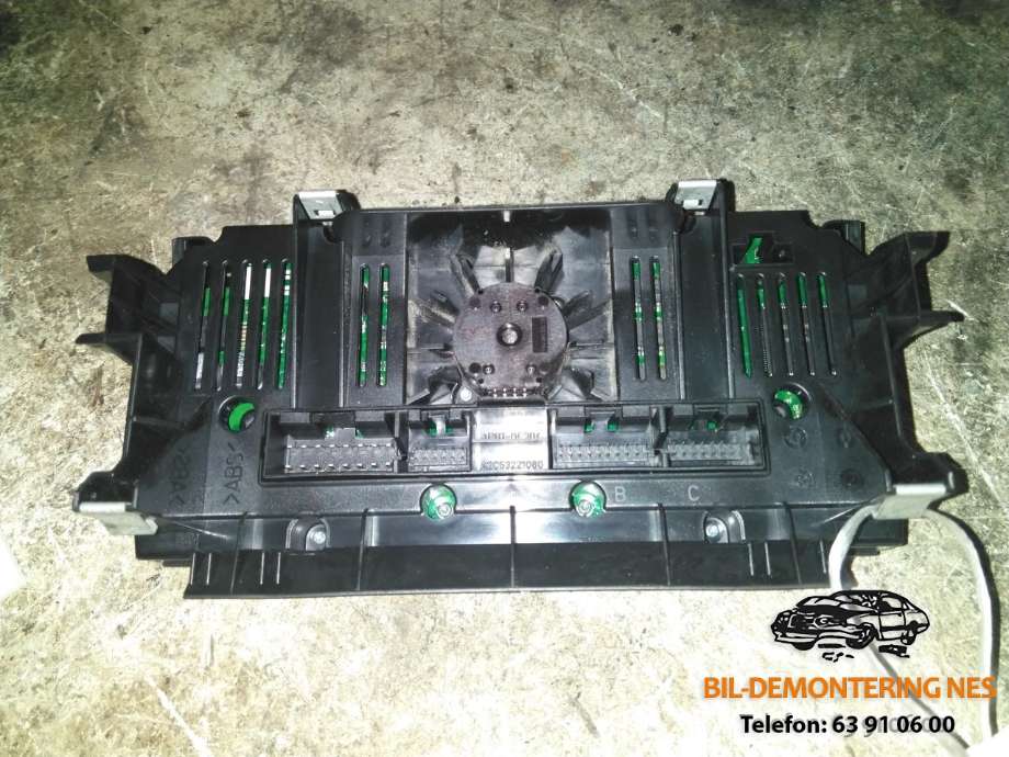 Varmeapparat betjening til Audi A3 2009-2012 (Type II, Fase 2)  (A2C53380927|)