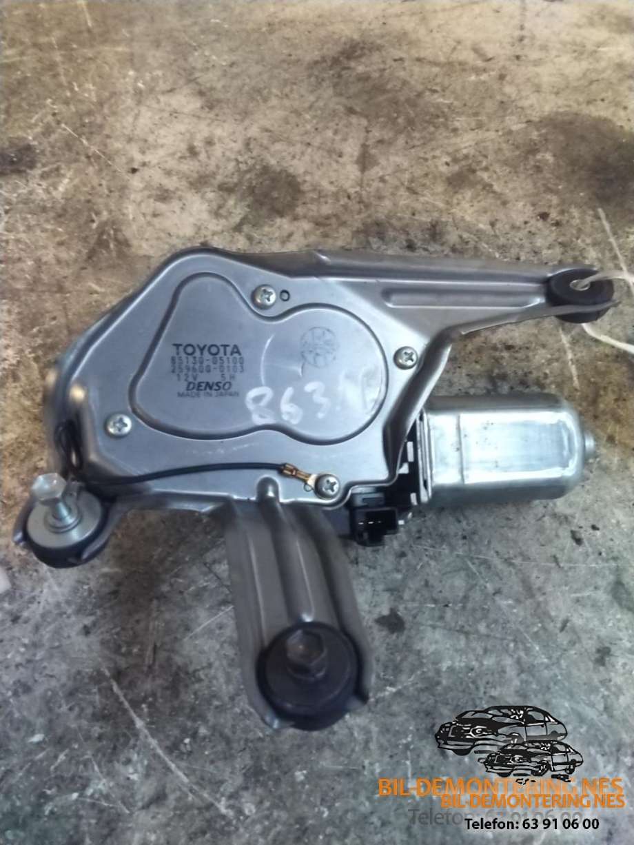 Viskermotor bakrute til Toyota Avensis, 2003-2008 (Type II)  (8513005100)