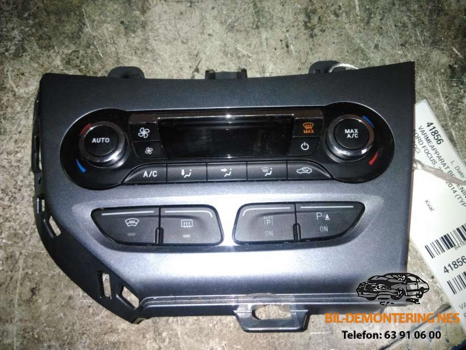 Varmeapparat betjening til Ford Focus, 2011-2014 (Type III, Fase 1)  