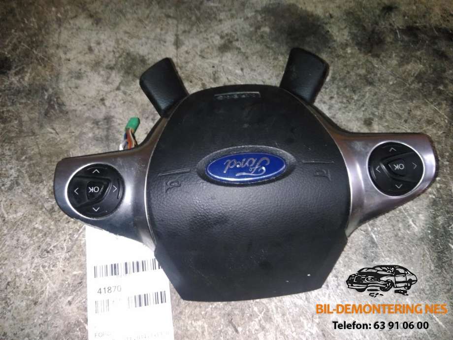 Airbag ratt til Ford Focus, 2011-2014 (Type III, Fase 1)  