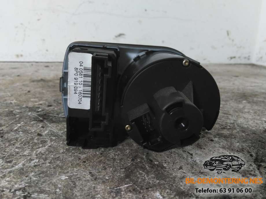 Bryter lys til Audi A3 2003-2008 (Type II, Fase 1)  