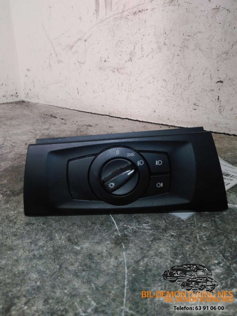 Bryter lys til BMW 3-Serie, 2005-2011 (E90/E91/E92/E93) (E90/E91/E92/E93) 