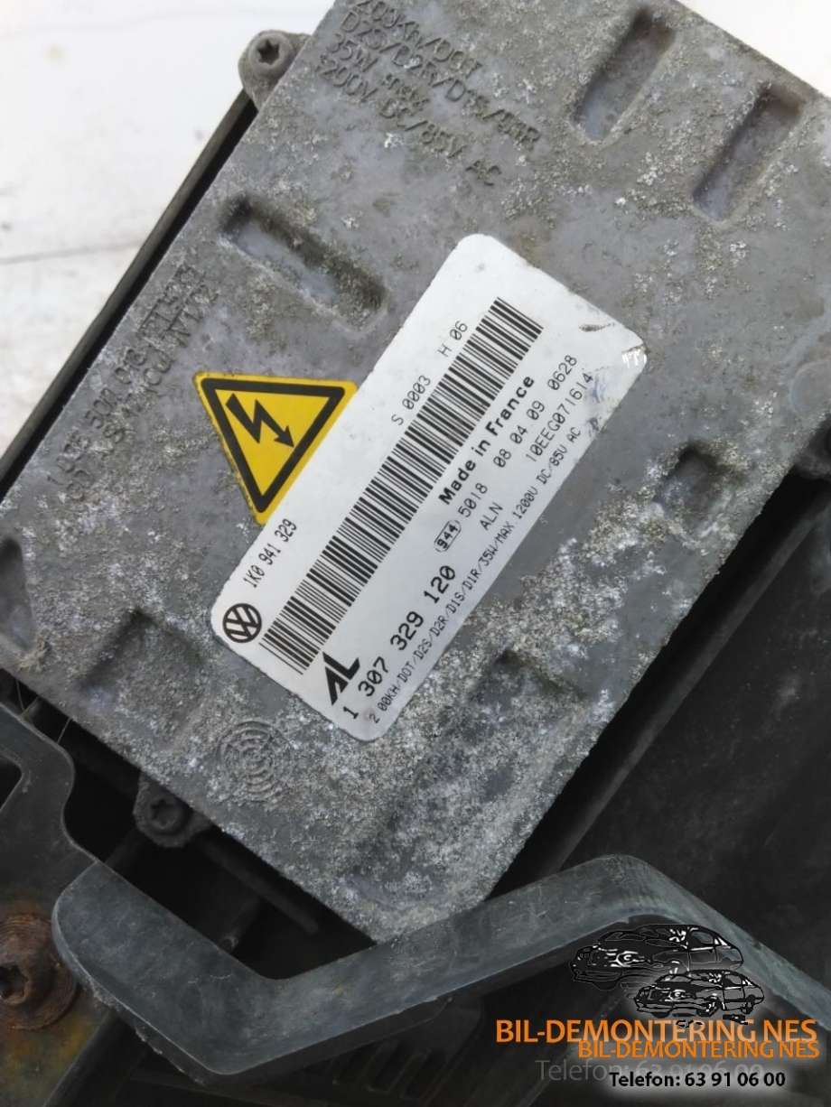 Frontlykt høyre xenon til VW Touran 2007-2010 (Type I, Fase 2)  (1T1 941 754 A|1307329120|)