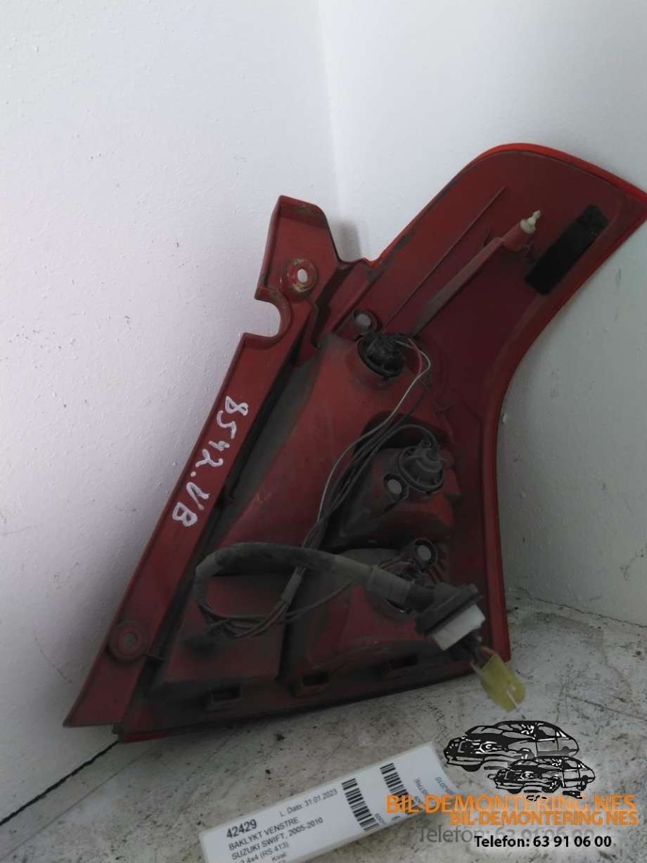 Baklykt venstre til Suzuki Swift 2005-2010  