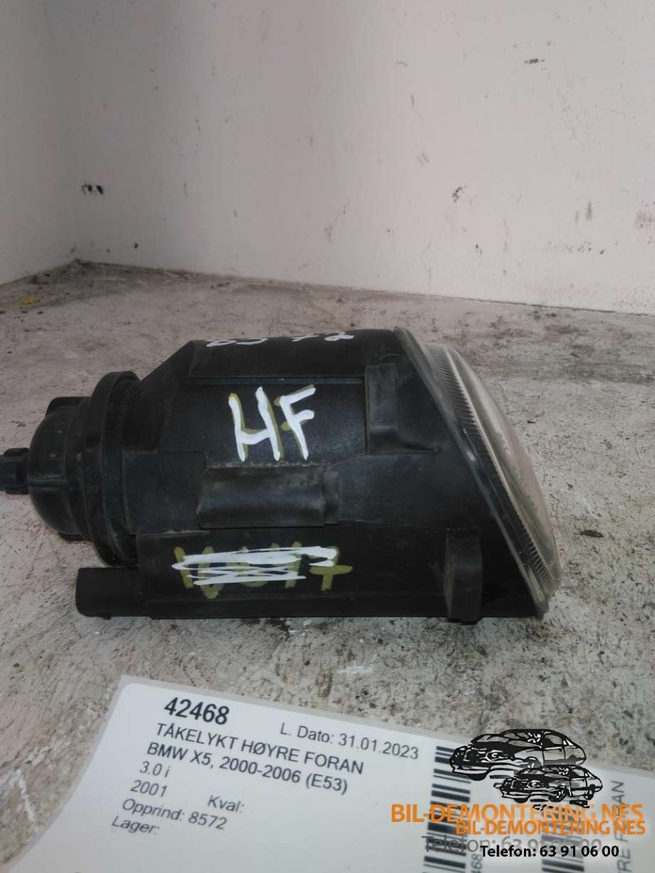 Tåkelykt høyre foran til BMW X5 2000-2006 (E53) (E53) 