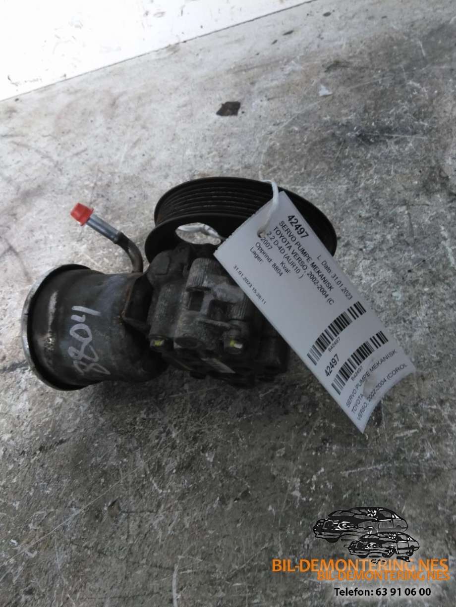 Servo pumpe mekanisk til Toyota Verso, 2002-2004 (COROLLA) (COROLLA) 