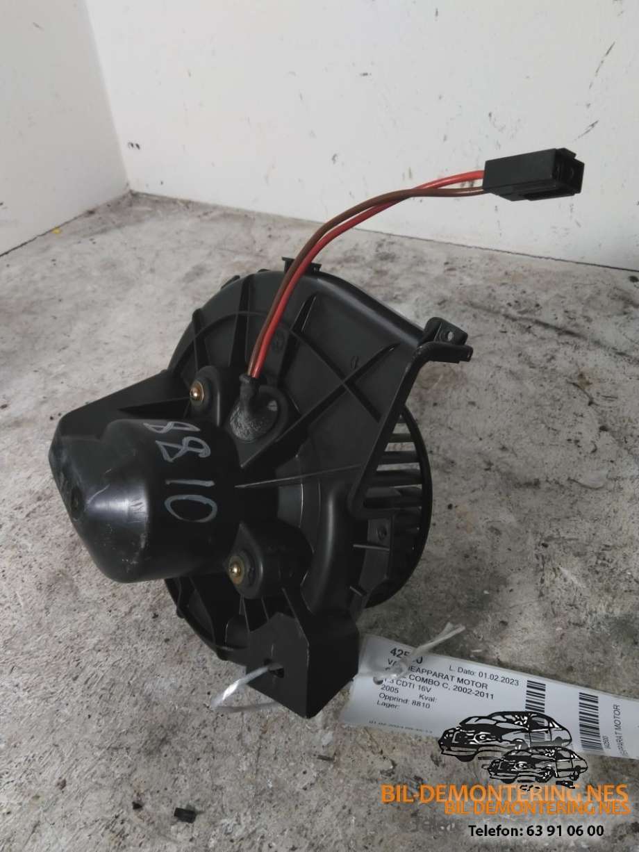Varmeapparat motor til Opel Combo C 2002-2011