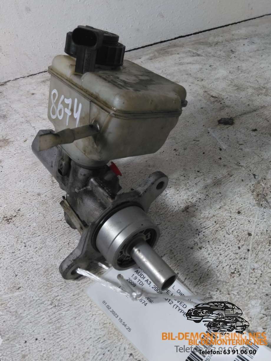 Bremsepumpe hoved til Audi A3 2009-2012 (Type II, Fase 2)  (1K1611301D|)